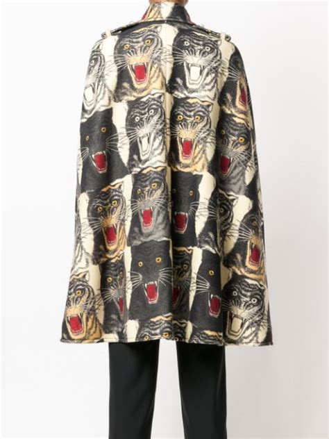 gucci tiger cape